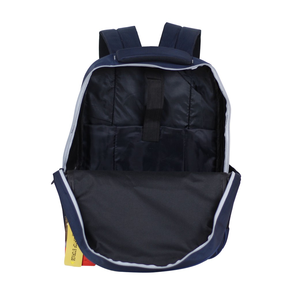 Tas Rexsove Distro Navy Cowok SMP SMA Kuliah Ransel Punggung Bahan Tebal Keren Backpack Pria Multifungsi