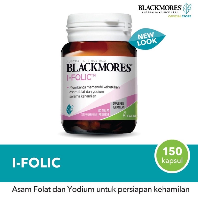 BLACKMORES I-FOLIC ISI 150 CAP &amp; 60cap