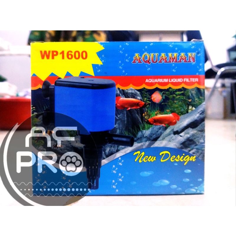 Promo murah pompa aquarium kolam kecil AQUAMAN WP 1600