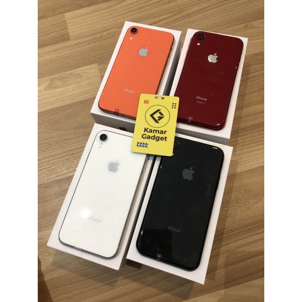 iPhone XR - 64gb - 128gb - 256gb - White - Black - Red - Blue - Coral - Yellow-5