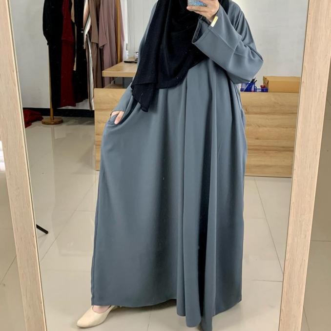 ABAYA BASIC DRESS/ ABAYA BASIC FARRASI/ GAMIS DRESS ABAYA