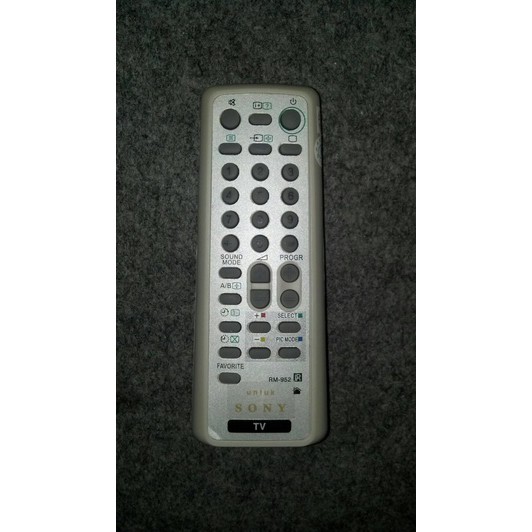 REMOT/REMOTE TV SONY TABUNG WEGA RM-952 PUTIH