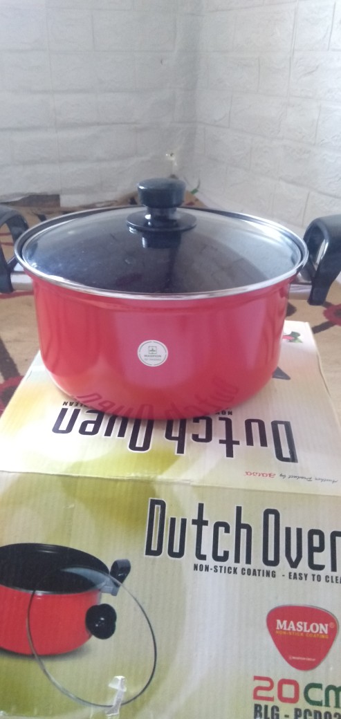 Panci Dutch Oven Maspion 18cm, 20cm, 22cm, 24cm, 26cm