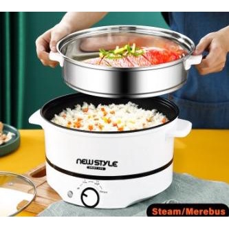 PANCI LISTRIK Y09 PANCI LISTRIK MULTIFUNGSI LAPISAN KERAMIK GHFHG6F41