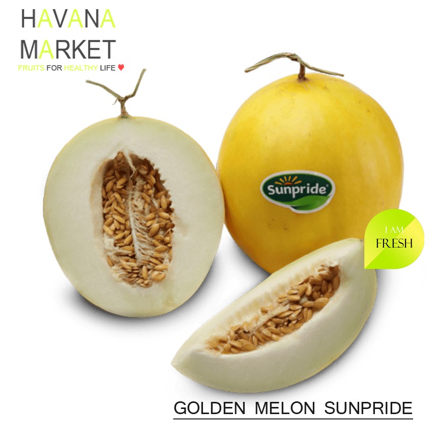 Buah Melon Golden Sunpride Jakarta Tangerang