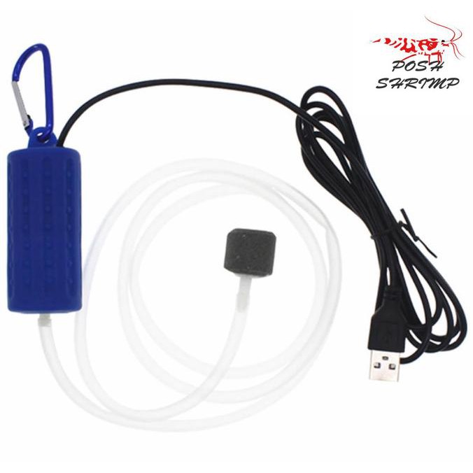 Bantin Harga Aerator Usb / Pompa Udara Baterai Powerbank