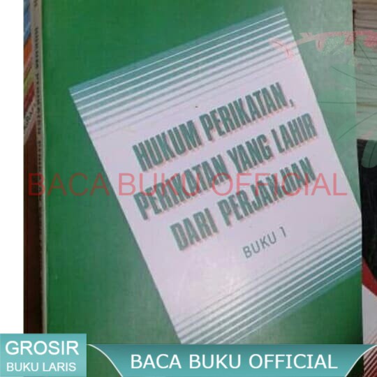 Jual Hukum Perikatan Perikatan Yang Lahir Dari Perjanjian Buku I 1 J ...