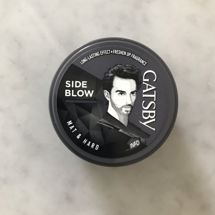 Jual foamhair gatsby styling wax side blow mat & hard 25 gr hair