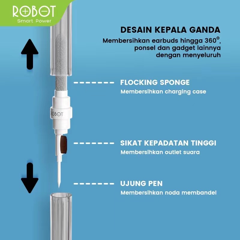 ROBOT RMC10 Pembersih TWS Multifunctional Cleaning Pen