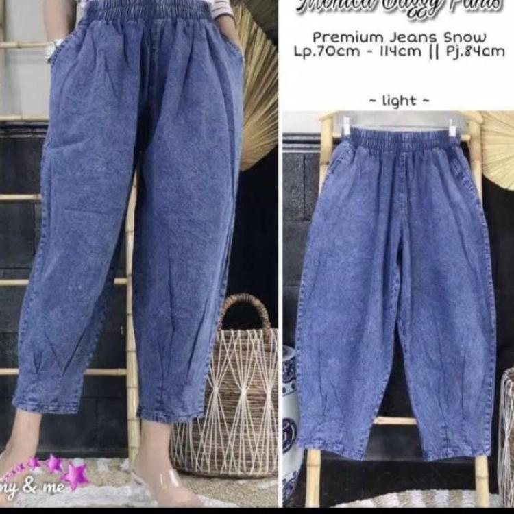 Bagus Dipakai.. Monica Ikado Baggy Pants Jumbo