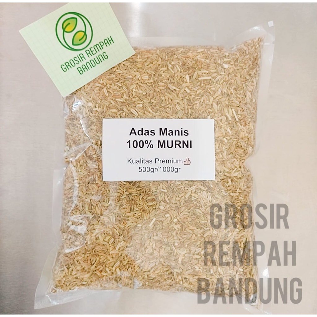 

HG Adas Manis / Bersih Pilihan / Rempah / Kualitas Terbaik