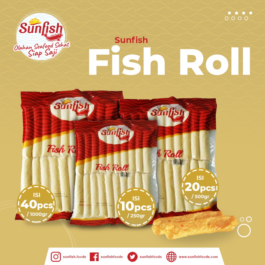 Jual Sunfish Fish Roll 1 Kg Shopee Indonesia