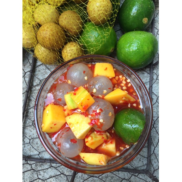 

Asinan mangga lengkeng