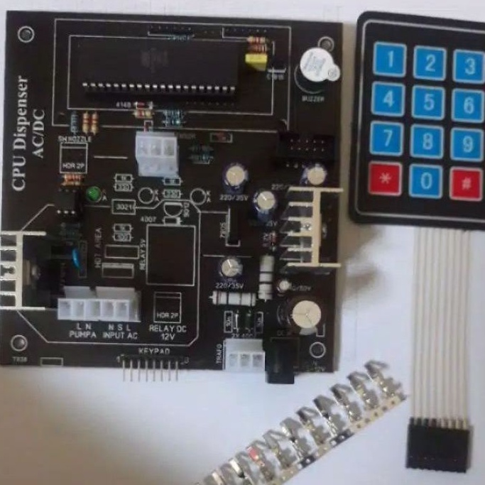 Paket CPU  Atmega 16 Pom mini pertamini