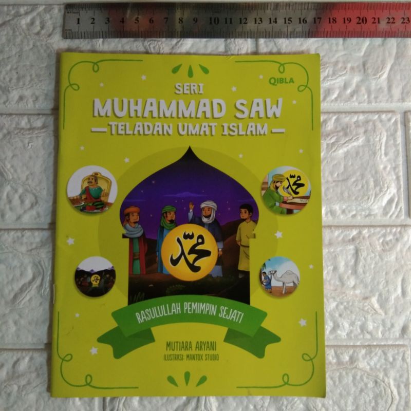 Buku anak preloved second bekas Seri Muhammad SAW Teladan Umat Islam RASULULLAH PEMIMPIN SEJATI