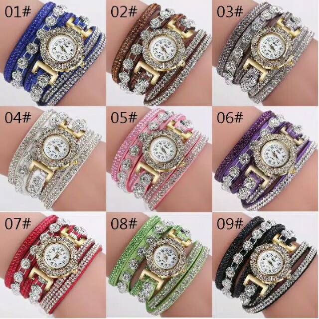 Jam tangan gelang wanita model korea terlaris