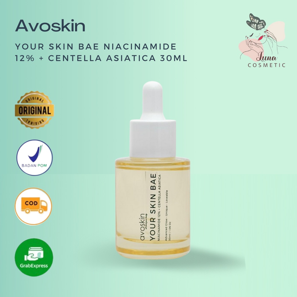 Avoskin Your Skin Bae Niacinamide 12% + Centella Asiatica Serum 30ml