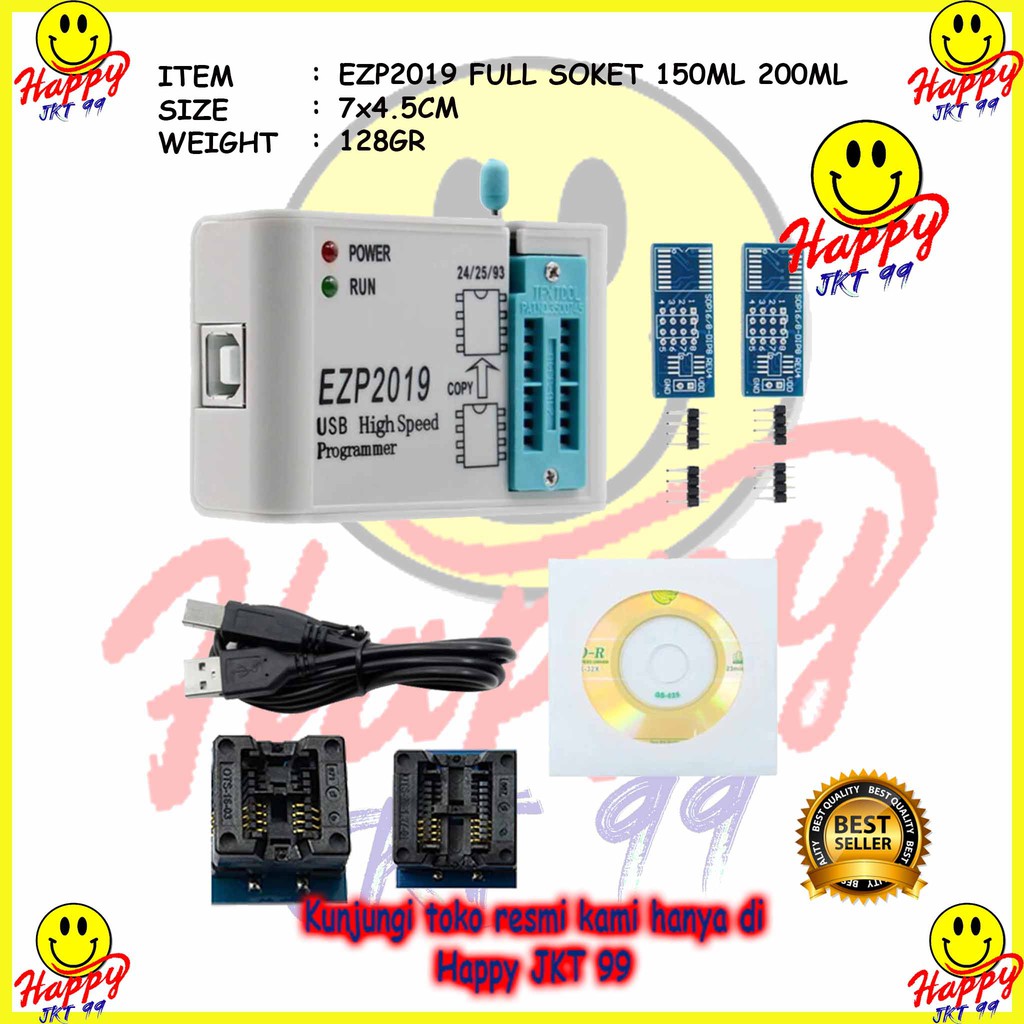 [ HAPPY JKT 99 ] ALAT FLASH BIOS EZP2019 EZP 2019 FULL SOCKET 150ML 200ML ORIGINAL