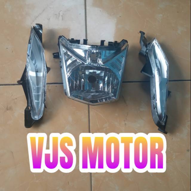 Cover lampu depan reflktor set sen kiri kanan HONDA BEAT FI 2012 SAMPAY BEAT FI 2016 MASUK