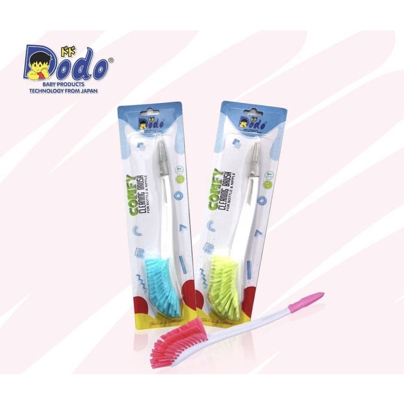 Dodo Comfy Cleaning Brush For Bottle &amp; Nipple - Sikat botol