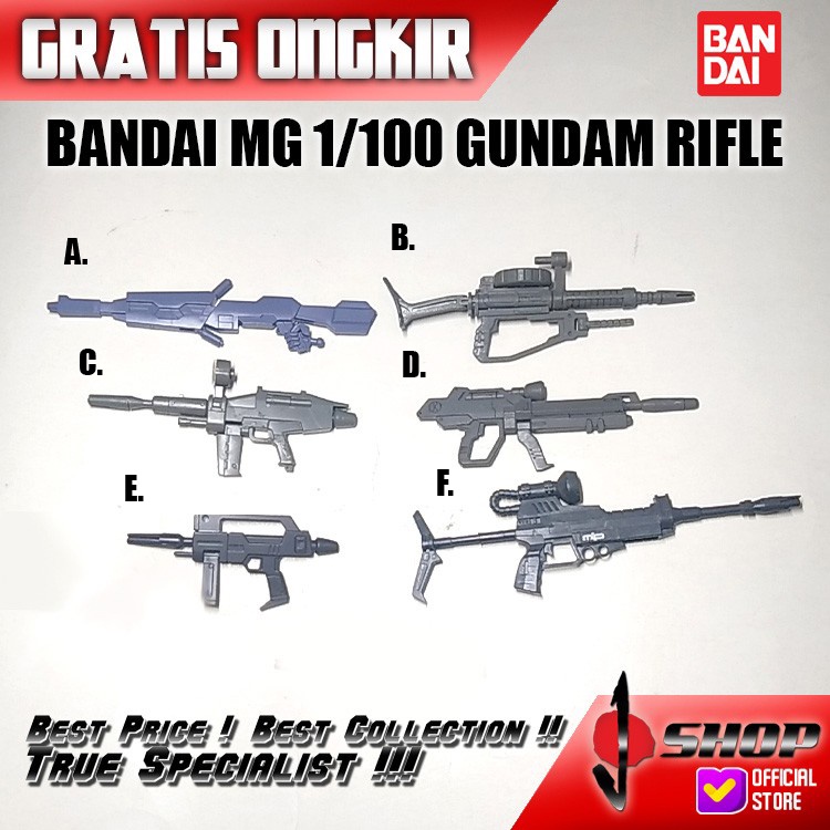 BANDAI MG 1/100 GUNDAM WEAPON
