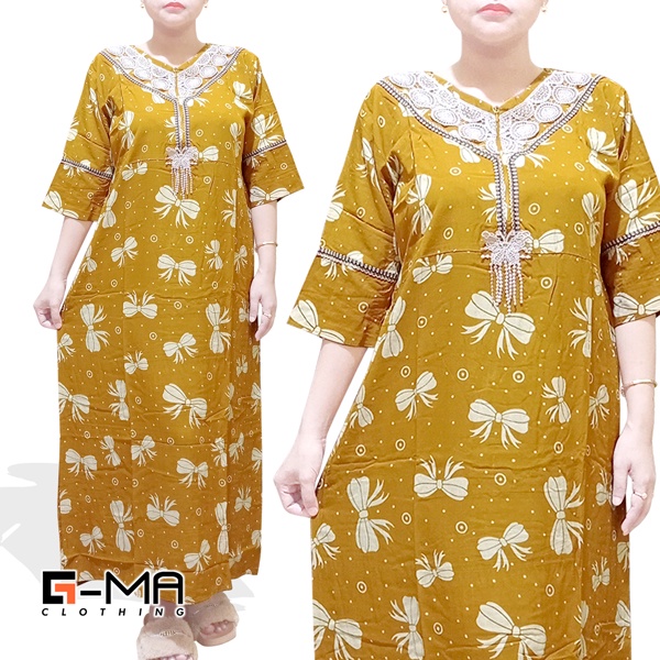 DASTER ARAB RENDA SEKDRESS | DASTER TANGAN 3/4 RESLETING DEPAN ( BUSUI )-6