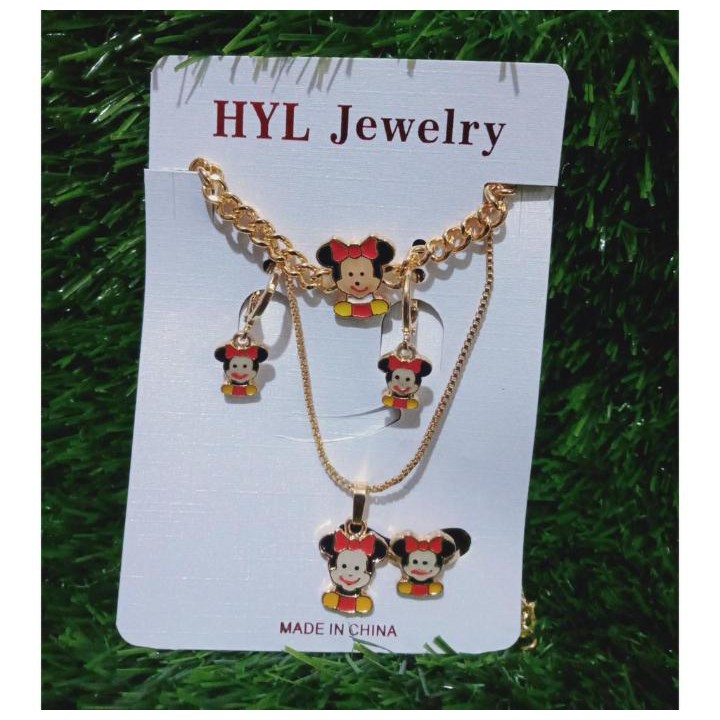 NEW ARRIVAL!! accecories mickey mouse 1 set anak high quality/ termurah/ terbaru/ bisa COD