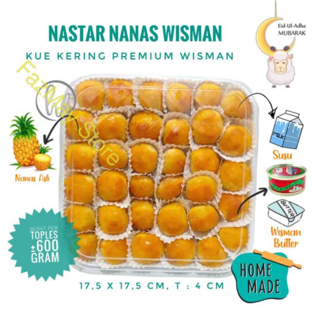 

kue nastar wisman