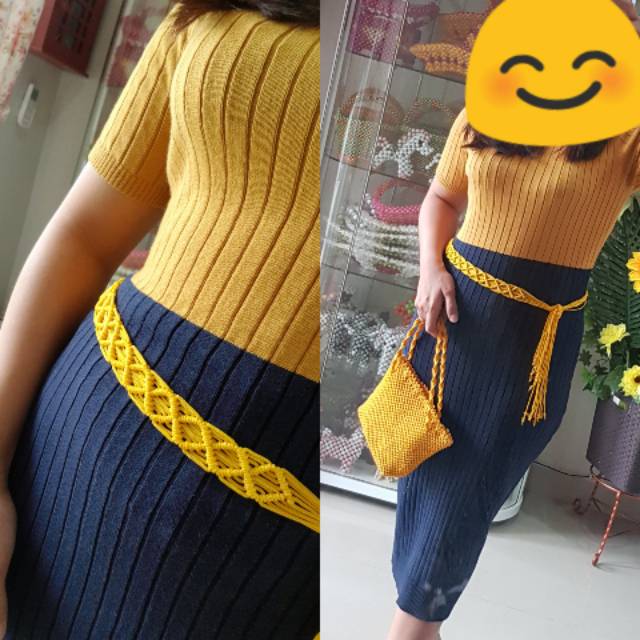 Ikat Pinggang Korea / Ikat Pinggang Wanita Tali Kur