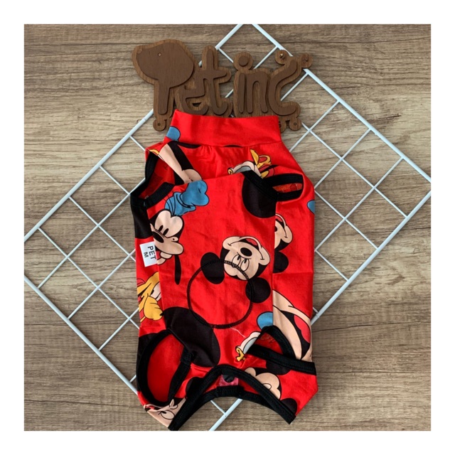 SALE LAST PIECE Premium mickey red belly cover sleep wear