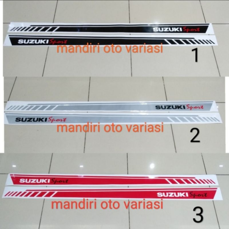 STIKER BODY SAMPING/STIKER PINTU SUZUKI SX4
