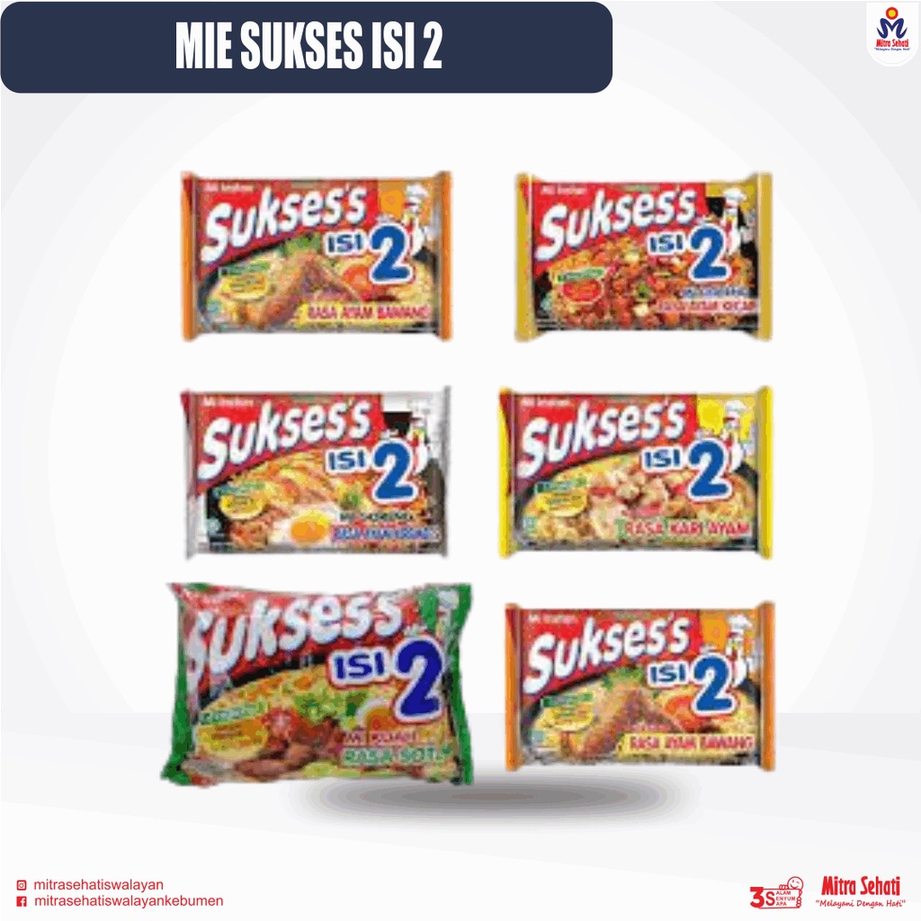 

Sarimi duo, Mie Sukses isi 2 (Mie Instan dan Mie Goreng All Varian) [ Mitra Sehati Swalayan ]