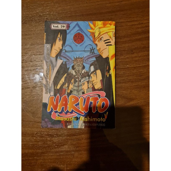 Komik Naruto vol 70 kolpri mulus langka