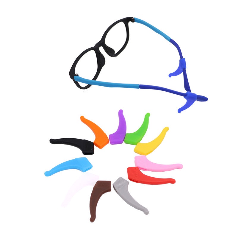 Silicone Anti-Slip Telinga-hooks Untuk Kacamata Kacamata Sunglasses