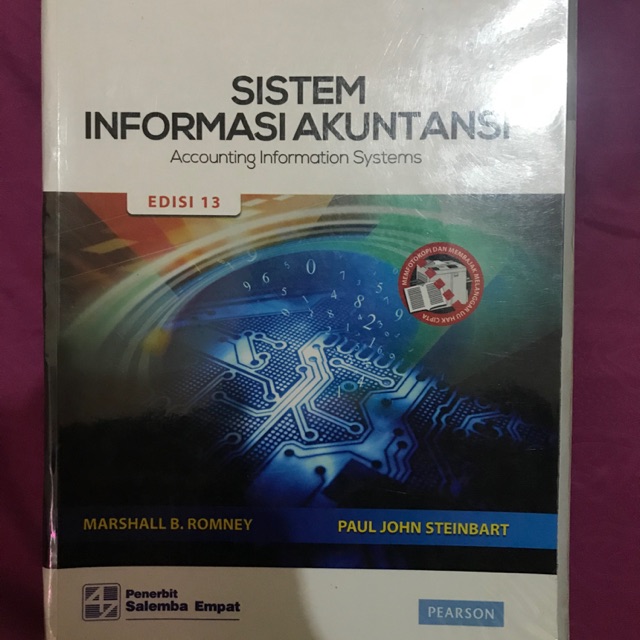 Jual Buku Bekas Sistem Informasi Akuntansi Edisi 13 Marshall B Romney ...