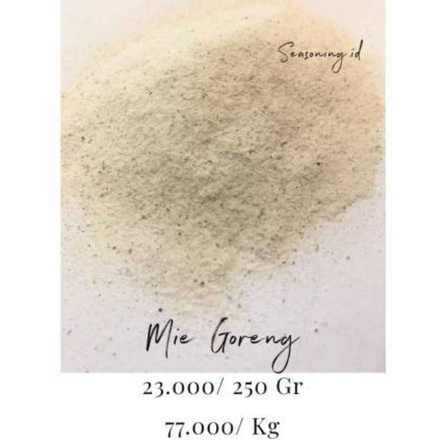 

Bumbu Indomie Goreng