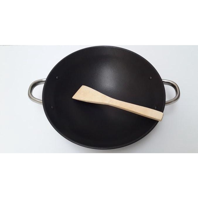 WAJAN BAJA HITAM BIMA WOK 40 CM KUALI ANTI LENGKET PRODUKSI EXPORT 