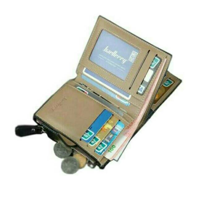 Baellery + box - dompet baellery-dompet pria-baellery original-baellery asli-dompet pendek-yuenai