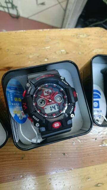 JAM TANGAN LASIKA DOUBLE TIME WATER RESISTANT