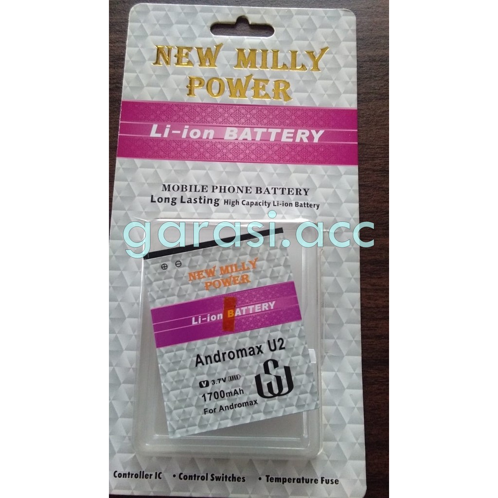 Batre Andromax U2 E2+ E2 Plus Qi