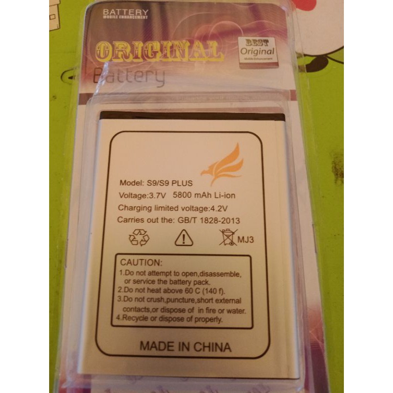 Baterai Maxtron S9 / S9 plus