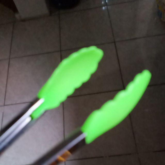 Capitan Untuk Menyajikan Bbq Salad: Peralatan Dapur Bahan Stainless Steel Dan Silikon