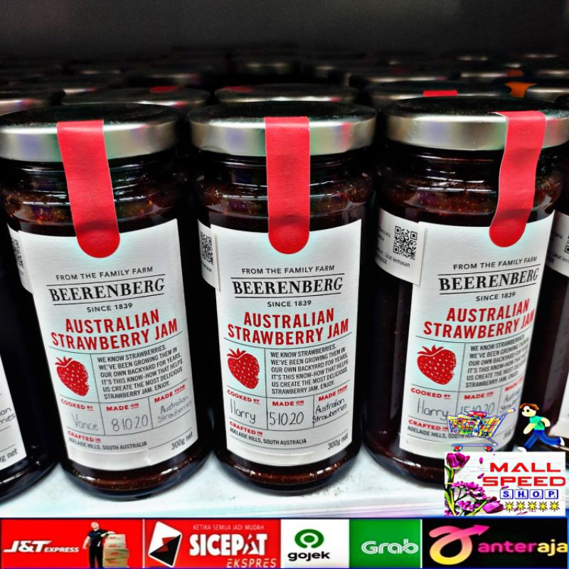 

Beerenberg Australian Strawberry Jam l selai rasa stroberi 300gr