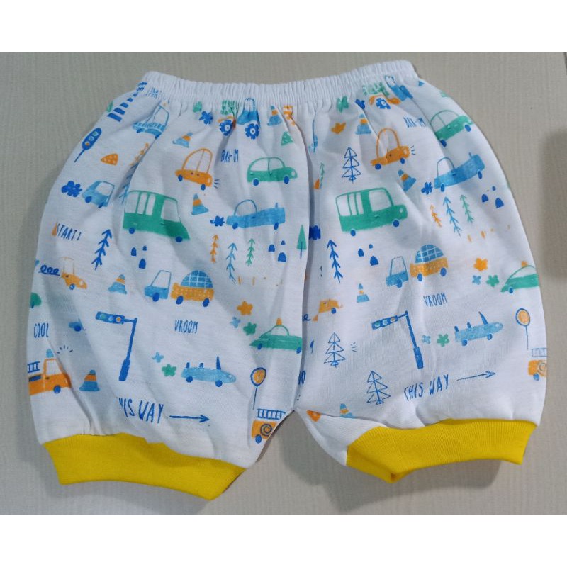 Celana Pendek Bayi Katun RIB 0-6 Bulan 1Pcs Celana Pendek Harian Bayi Celana Bayi Lusinan Harga Grosir