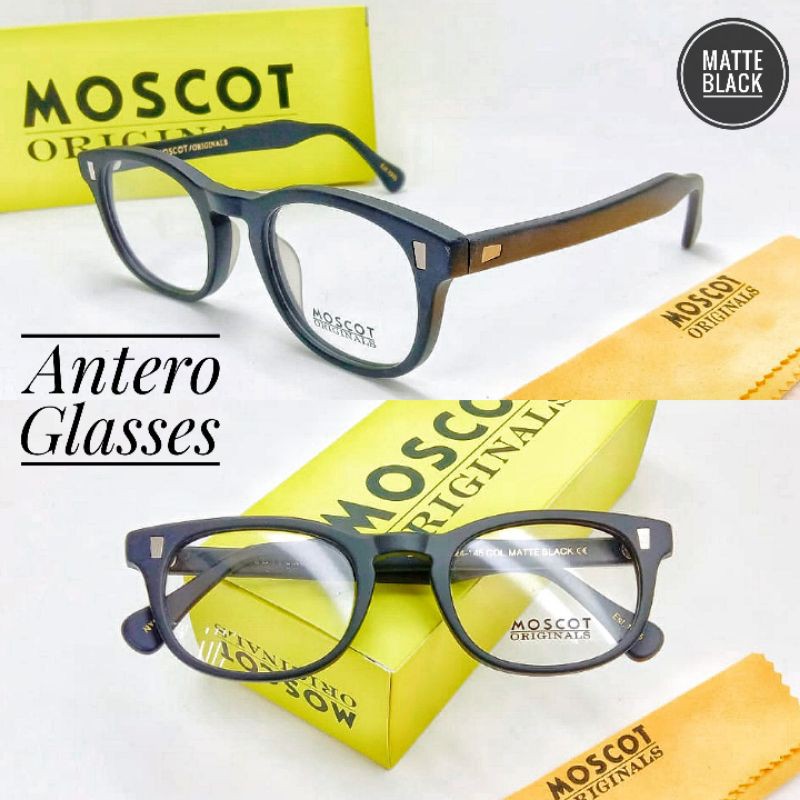 frame kacamata pria wanita moscot zilch grade original
