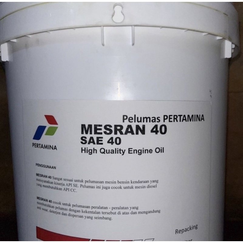 Oli Mesin Bensin PERTAMINA MESRAN 40