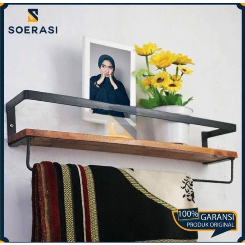 Rak dinding Rak Buku dinding Rak kayu minimalis