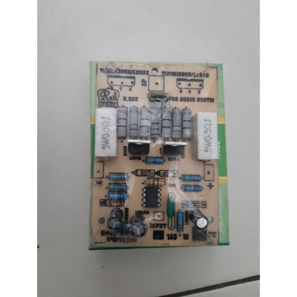 kit driver power 140watt mono radja