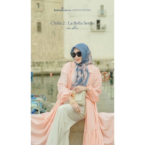 chain 2 la bella series buttonscarves