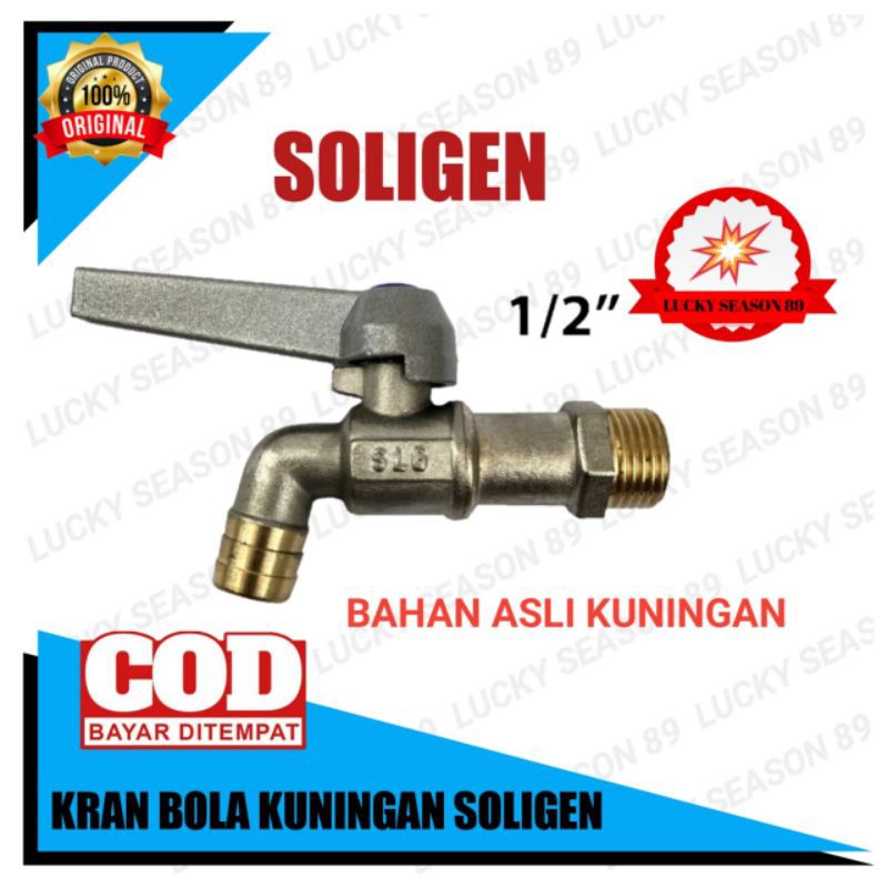 KRAN AIR SOLIGEN TIPE A08 KUNINGAN ASLI/KRAN AIR SOLIGEN